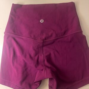 lululemon athletica Women's Magenta Bike Shorts